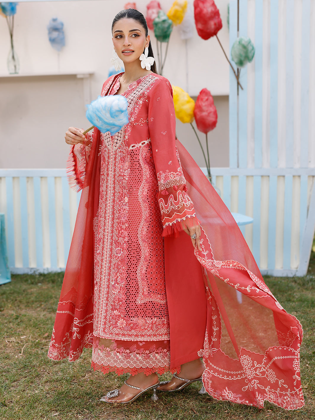 Bin Ilyas | Carnival Summer Edit 25 | 32 - A -  Bin Ilyas Ladies Clothes - Original Designer Dress - House of Maryam