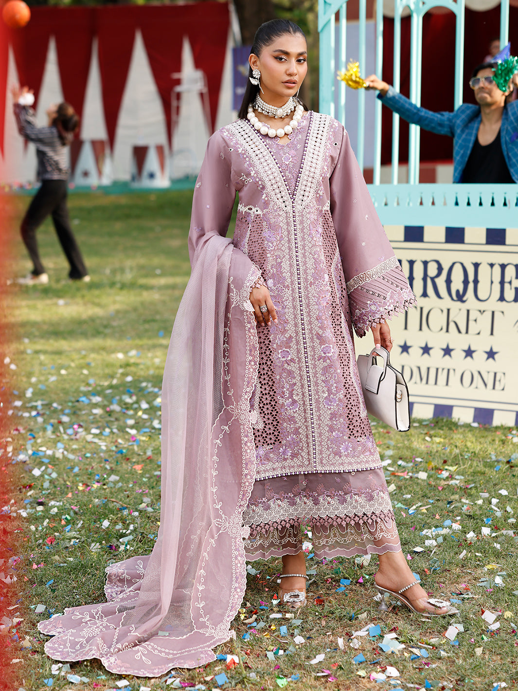 Bin Ilyas | Carnival Summer Edit 25 | 32 - B -  Bin Ilyas Ladies Clothes - Original Designer Dress - House of Maryam