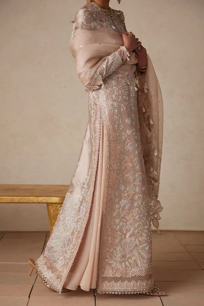 Suffuse Sarv blush pink embroidered shirt and trousers, photo 4