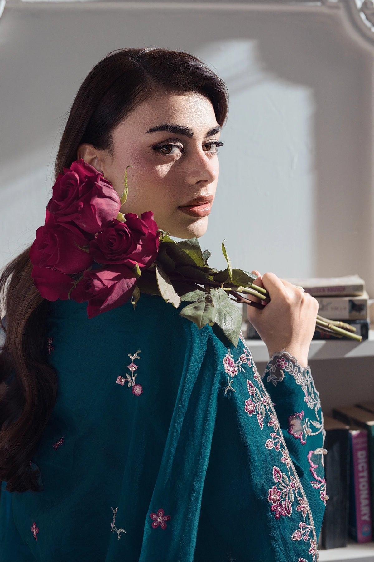 Rangrasiya | Lumeire Silk |Carmin, image 8