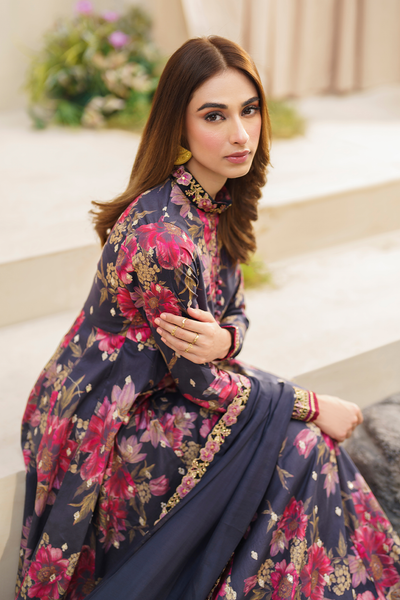 Iznik | Festive lawn 24 | SFL-12 -  Iznik Luxury - Original Designer Dress - House of Maryam