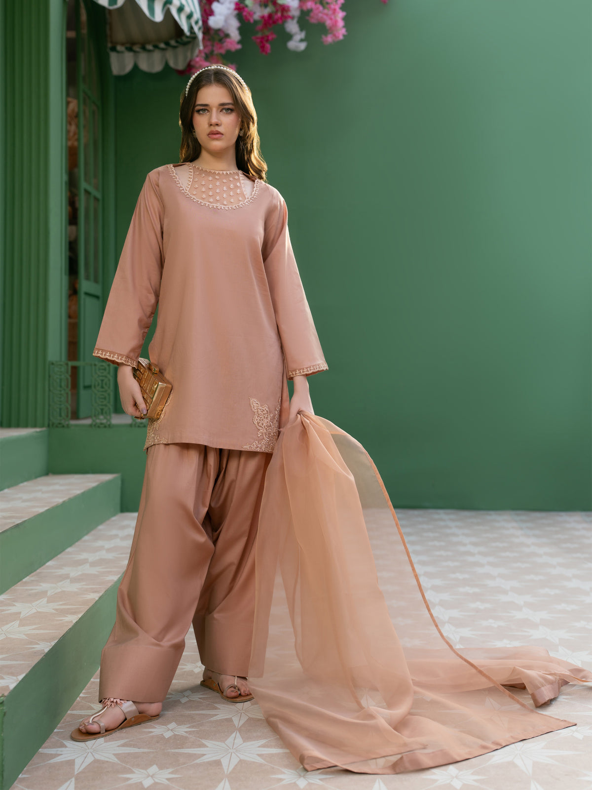 Hania & Umaimaz | Festive Collection | Lilly -  Hania & Umaima  - Original Designer Dress - House of Maryam