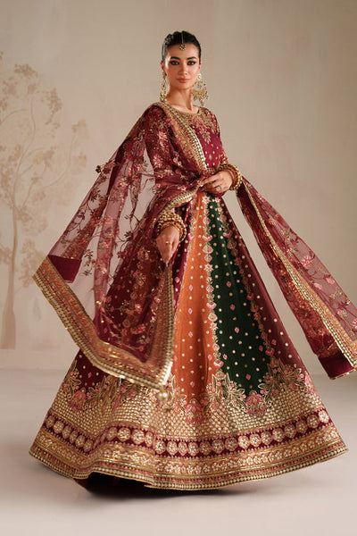 Baroque | Formals Collection | EMBROIDERED RAW SILK UF-4366