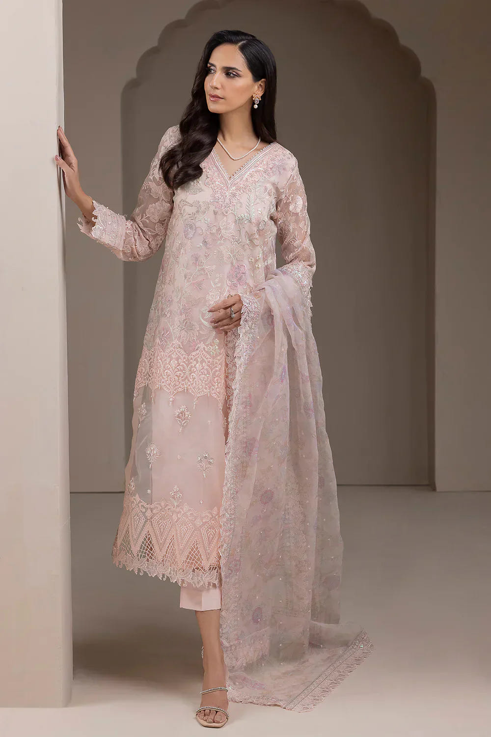 Baroque | Formals Collection | UF-412 -  Baroque Formal - Original Designer Dress - House of Maryam