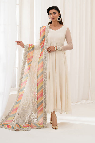 Baroque | Luxury Pret 25 | EMBROIDERED CHIFFON PR-1098