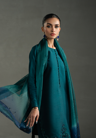 Zarqash | Silk Edit | ZQS 015 ELOISE -  Zarqash Ladies Clothes - Original Designer Dress - House of Maryam