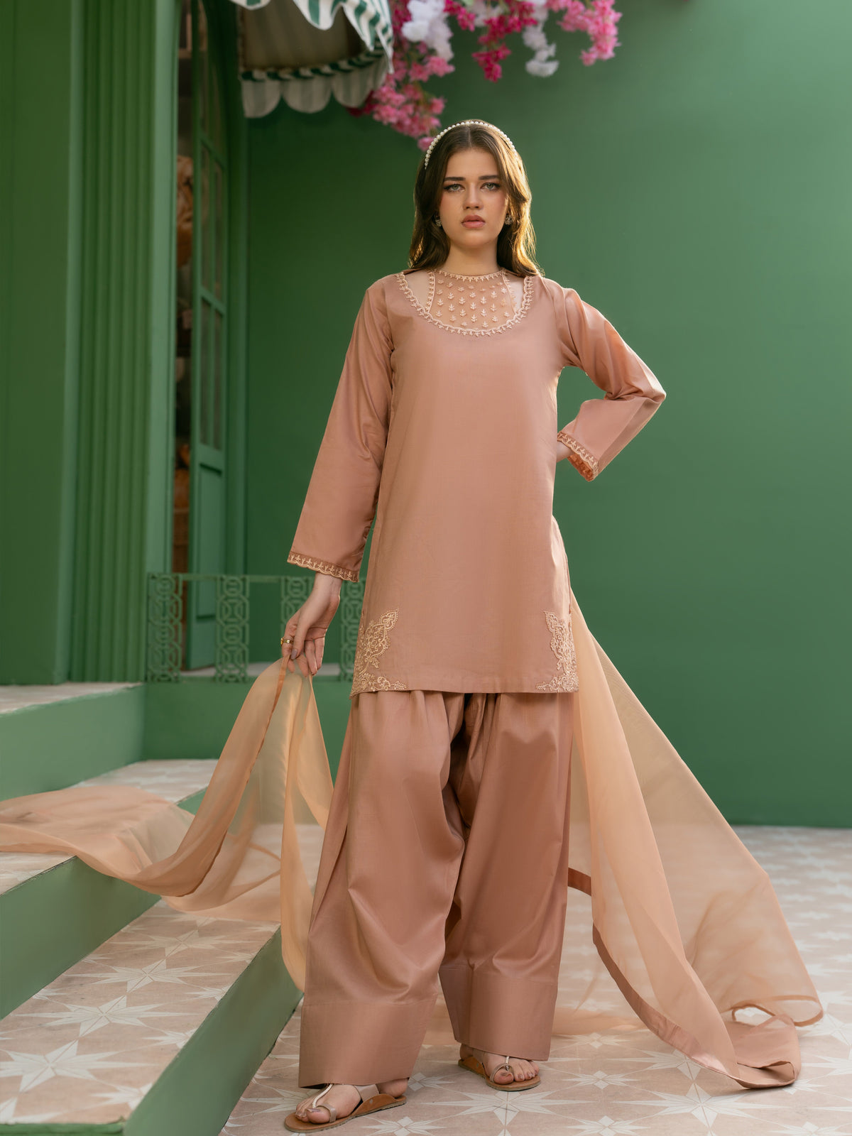 Hania & Umaimaz | Festive Collection | Lilly -  Hania & Umaima  - Original Designer Dress - House of Maryam