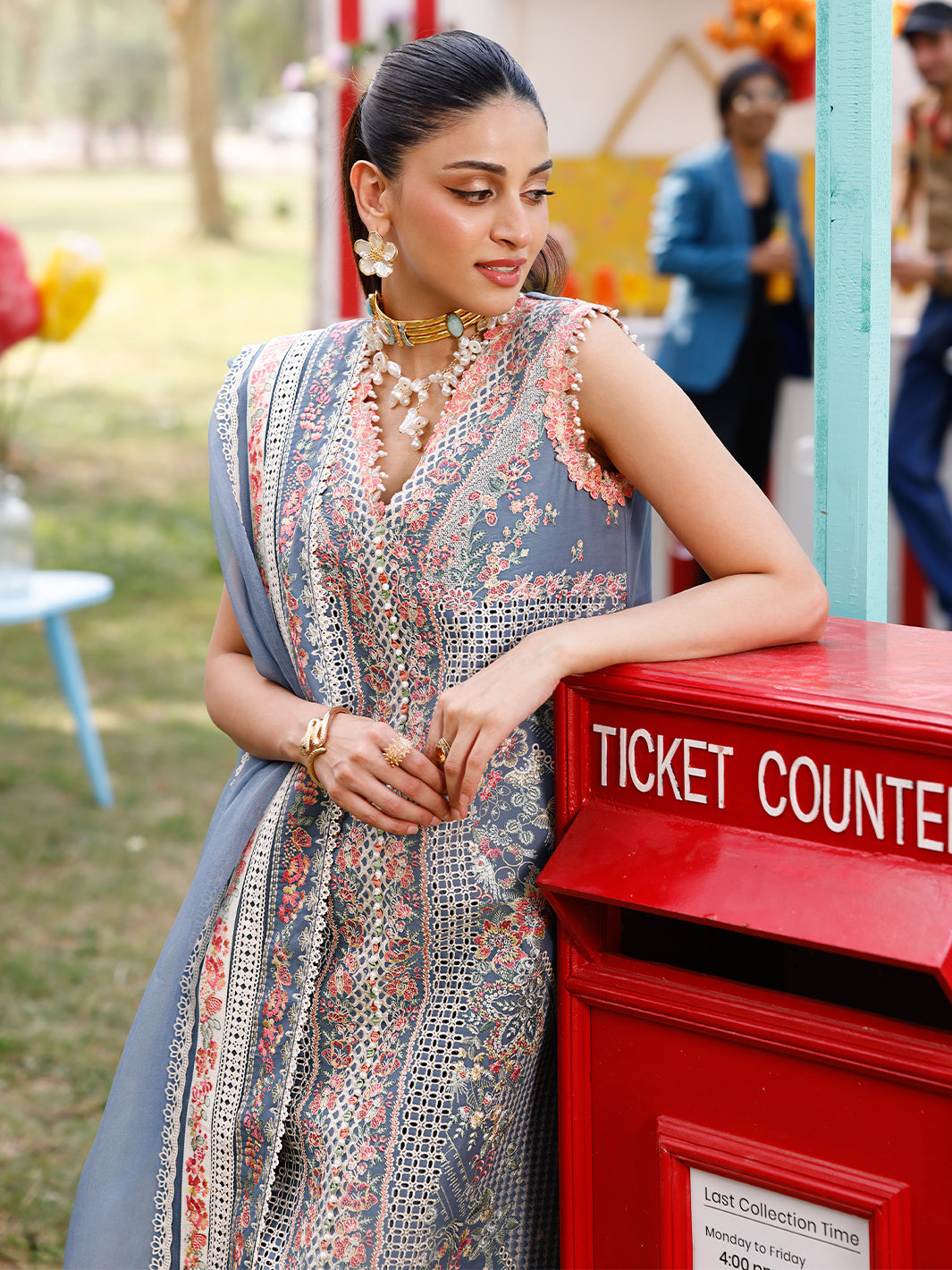 Bin Ilyas | Carnival Summer Edit 25 | 33 - B -  Bin Ilyas Ladies Clothes - Original Designer Dress - House of Maryam