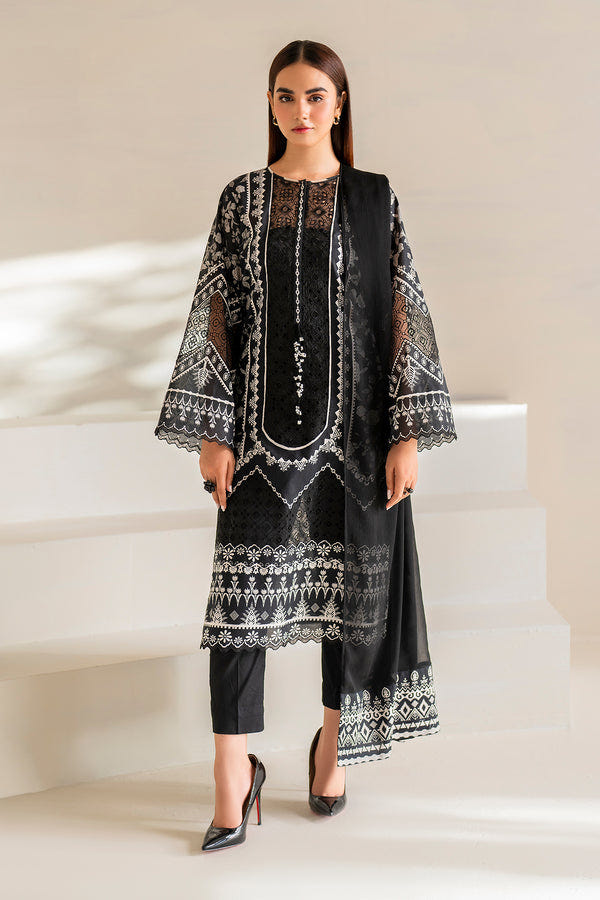 Baroque | Luxury Pret 24 | LAWN UF-671 -  Baroque Luxury - Original Designer Dress - House of Maryam