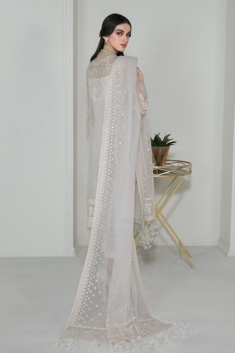Baroque | Formals Collection | EMBROIDERED ORGANZA UF-186, image 2