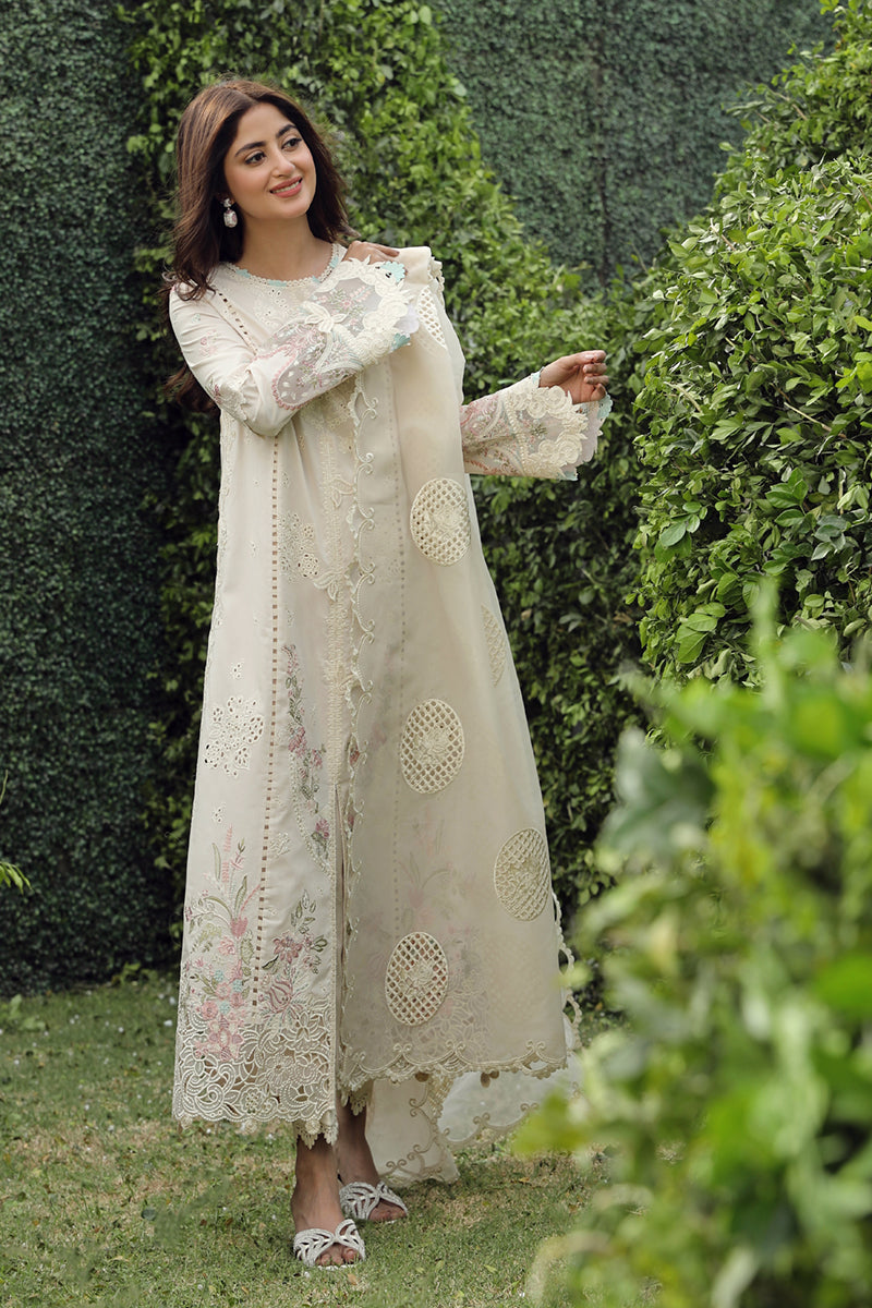 Qalamkar | Festive Lawn 2024 | PS-04 ZUHA by Designer Qalamkar - House of Maryam - Pakistani Designer Ethnic Wear in {{ shop.shopifyCountryName }}