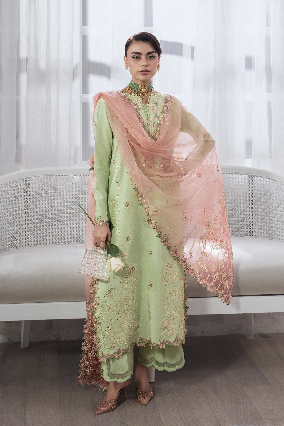 Rangrasiya | Lumeire Silk |Alma