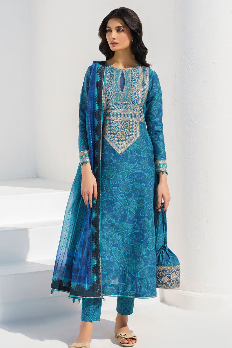 Jazmin | Summer Lawn 25 | USE-9017 -  Jazmin Ladies Clothes - Original Designer Dress - House of Maryam