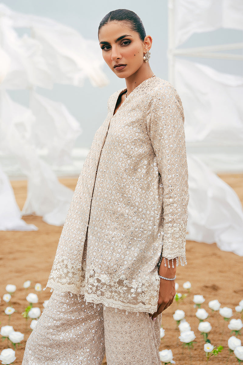 Cross Stitch | Wedding Collection 24 | SCINTILLATING CRYSTAL -  Cross Stitch Formal - Original Designer Dress - House of Maryam