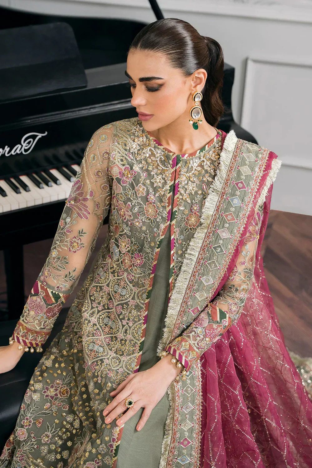 Baroque | Chantelle Embroidered Collection 2024 | CH12-02 -  Baroque Formal - Original Designer Dress - House of Maryam