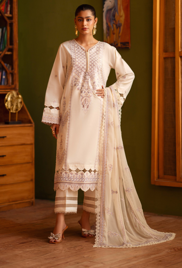 Humdum | Lala Rukh Lawn | Lalarukh - D09 -  Humdum Ladies Clothes - Original Designer Dress - House of Maryam