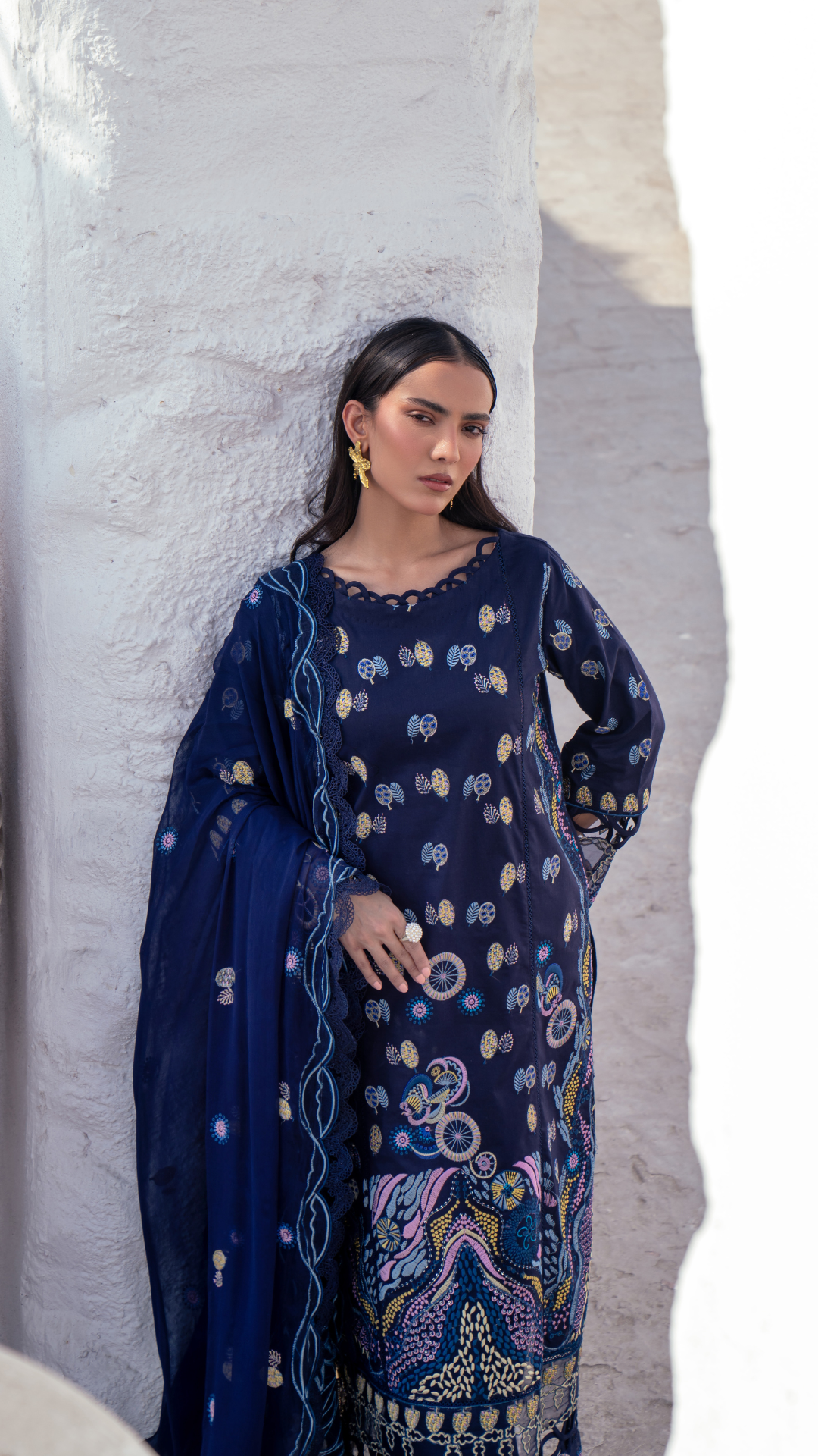 Zebtan | ZA-06 | Anaya Lawn -  Zebtan Luxury Lawn - Original Designer Dress - House of Maryam
