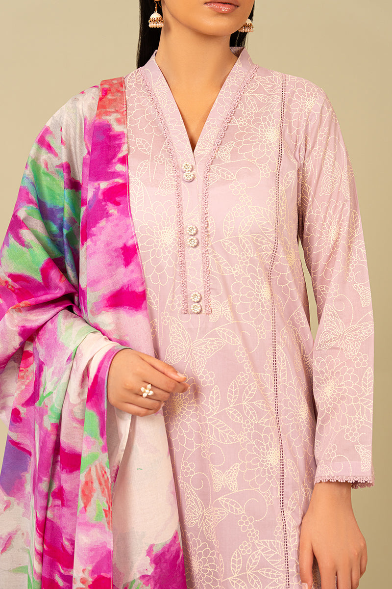 Cross Stitch | Daily Wear Lawn | CS-07 by Cross Stitch - House of Maryam