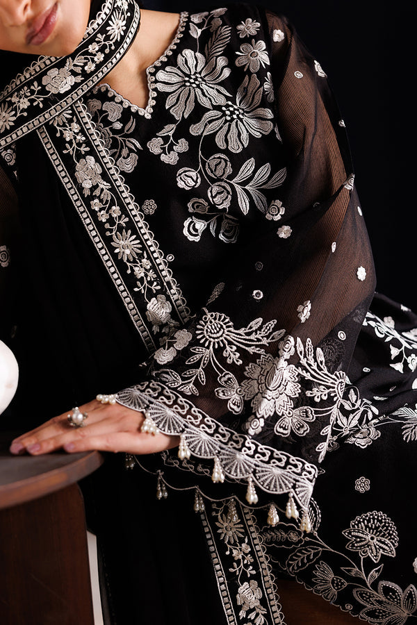 Baroque | Formals Collection | EMBROIDERED COTTON NET UF-4441, image 3