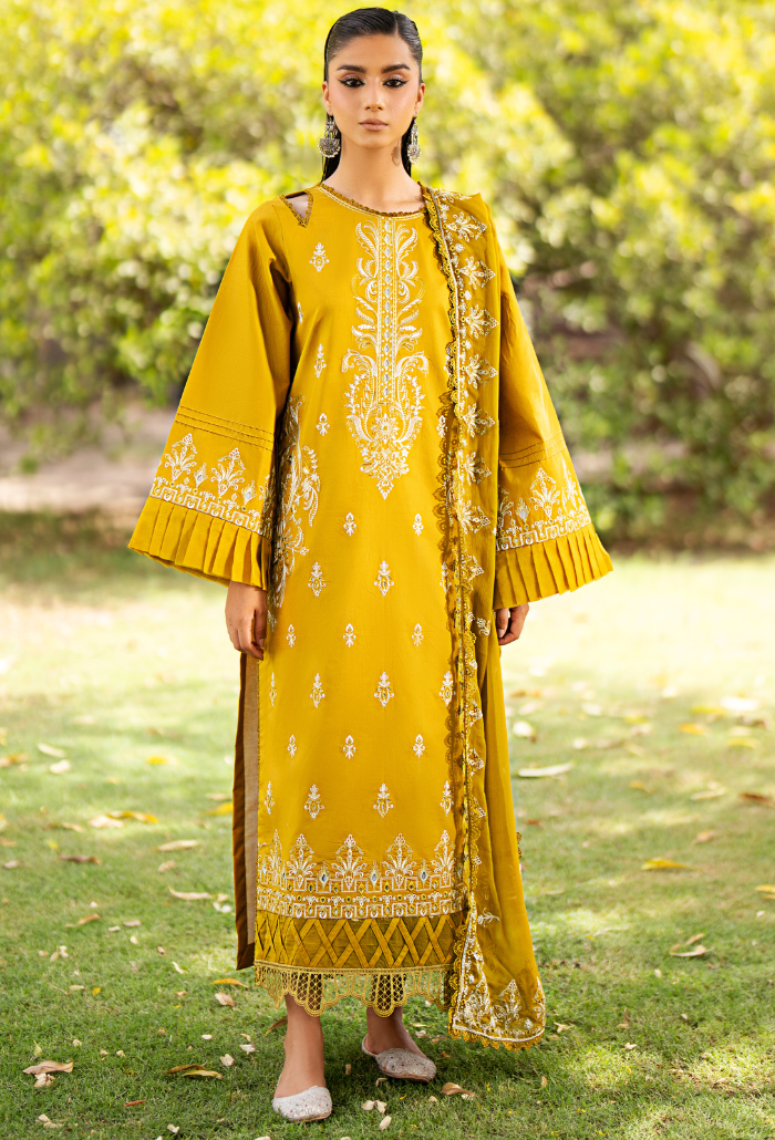 Humdum | Selin Lawn 25 | Selin - D03 -  Humdum Ladies Clothes -  House of Maryam