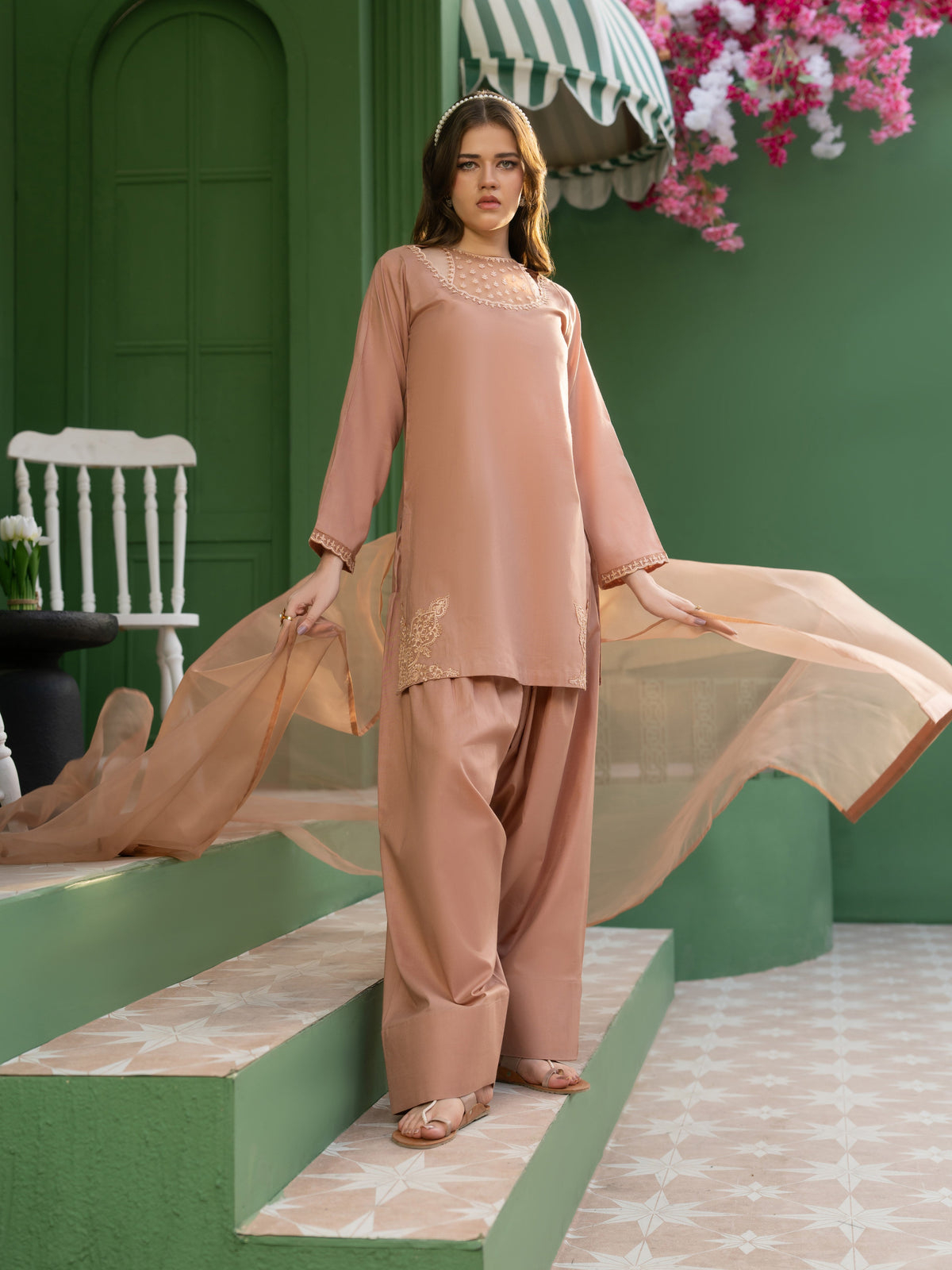 Hania & Umaimaz | Festive Collection | Lilly -  Hania & Umaima  - Original Designer Dress - House of Maryam