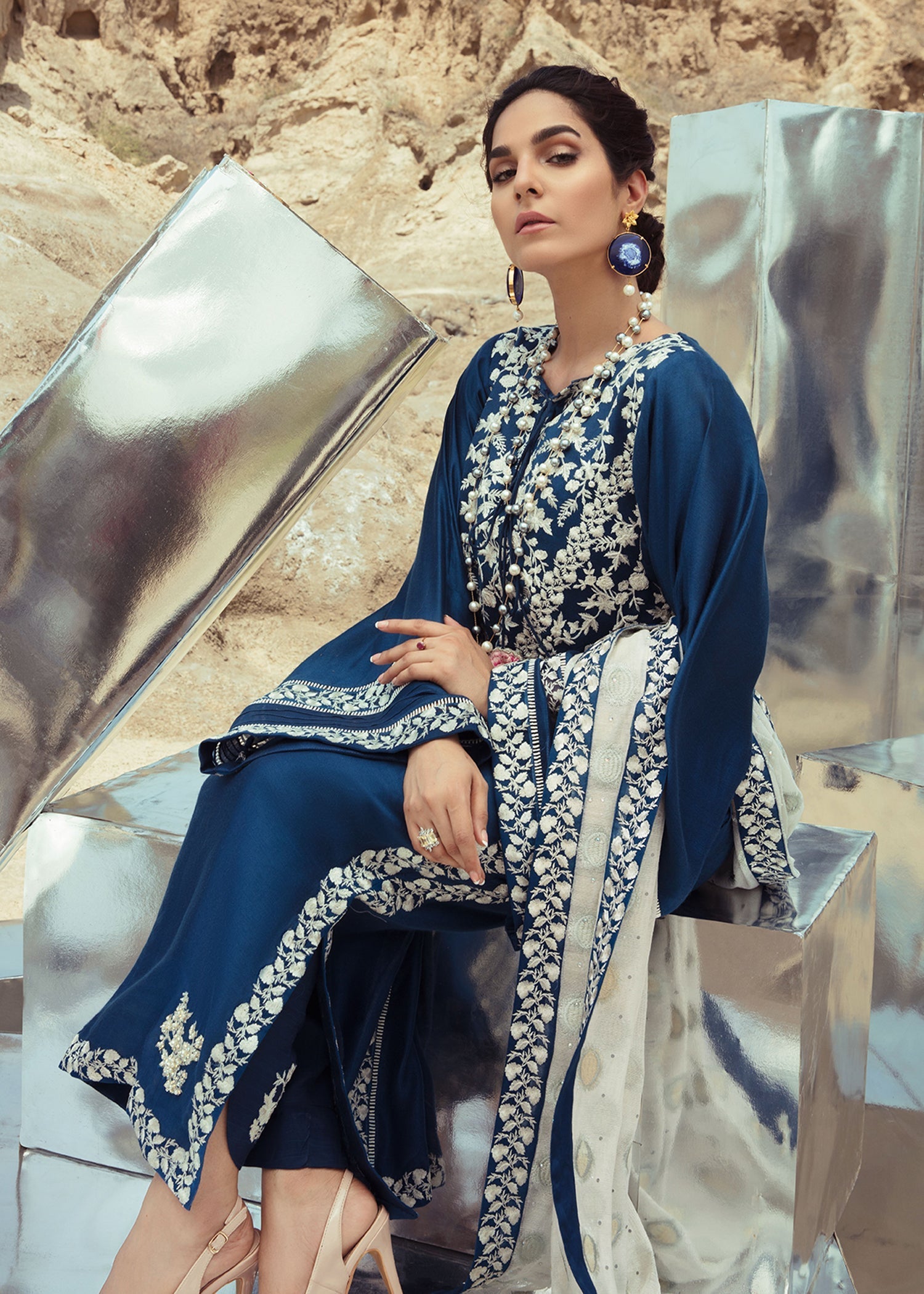 Saira Shakira | Luxury Pret | Prussia -  Saira Shakira Ladies Clothes - Original Designer Dress - House of Maryam