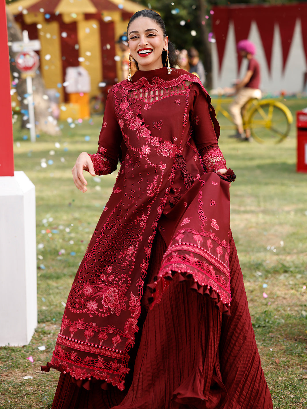 Bin Ilyas | Carnival Summer Edit 25 | 34 - B -  Bin Ilyas Ladies Clothes - Original Designer Dress - House of Maryam