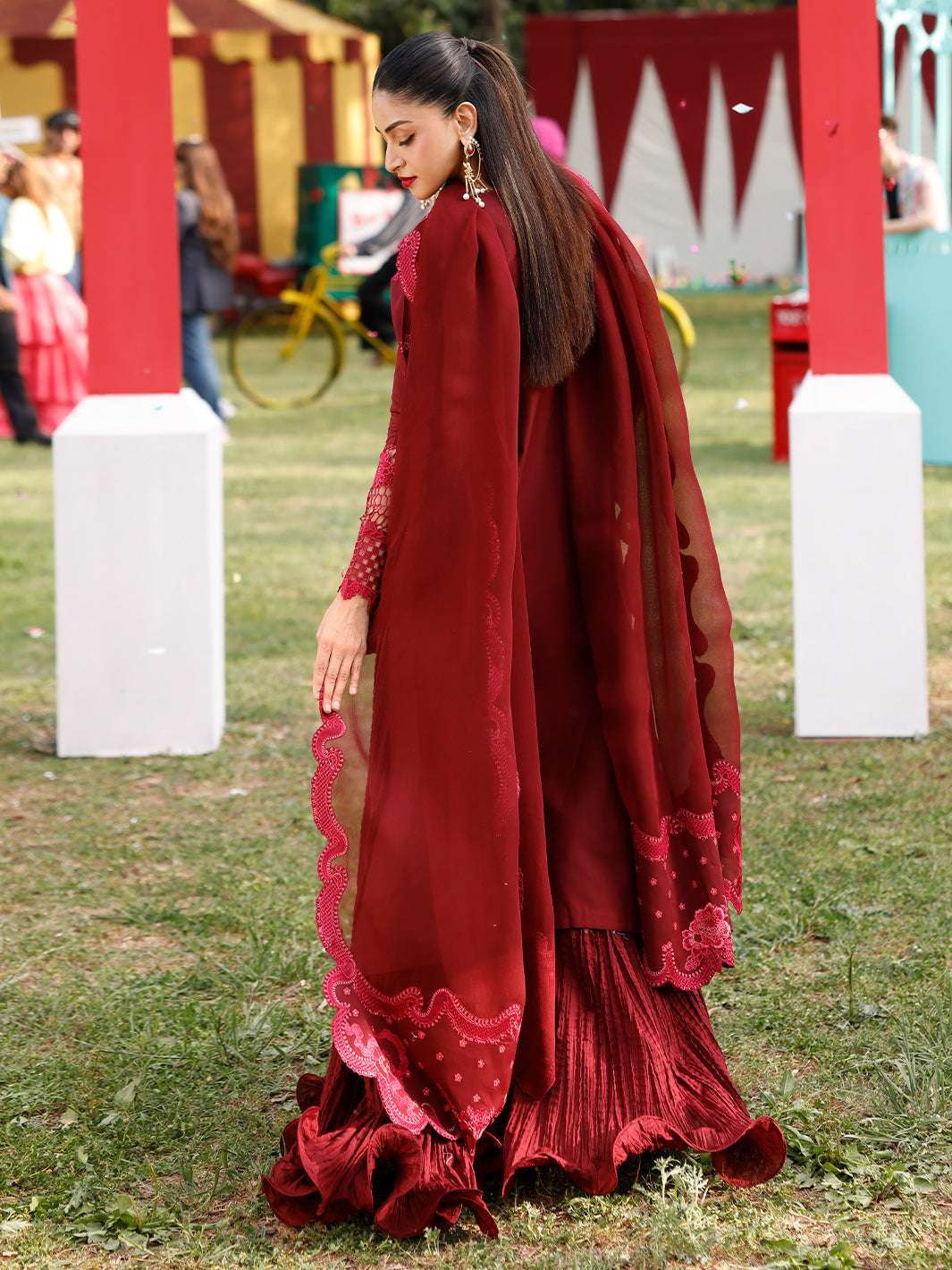 Bin Ilyas | Carnival Summer Edit 25 | 34 - B -  Bin Ilyas Ladies Clothes - Original Designer Dress - House of Maryam