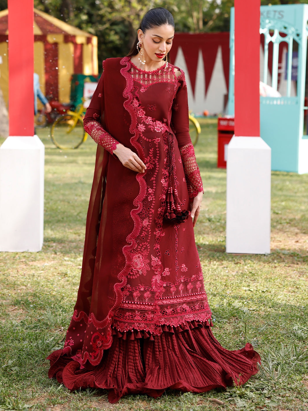Bin Ilyas | Carnival Summer Edit 25 | 34 - B -  Bin Ilyas Ladies Clothes - Original Designer Dress - House of Maryam
