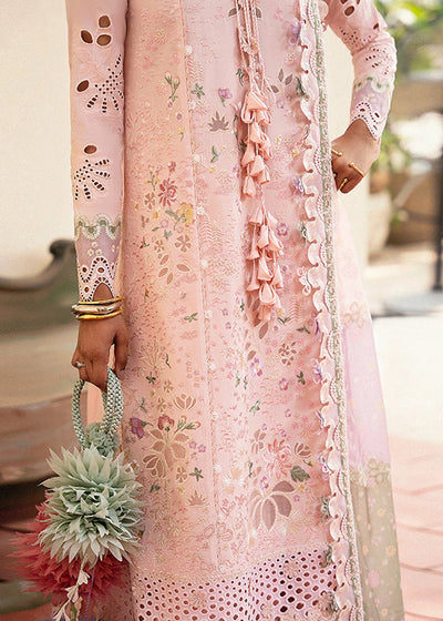 Suffuse Leena powder pink embroidered lawn suit, photo 2