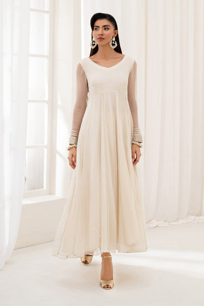 Baroque | Luxury Pret 25 | EMBROIDERED CHIFFON PR-1098