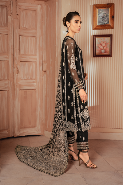 Iznik | Chiffon Kari | ICK-03 Embroidered Chiffon -  Iznik Formal - Original Designer Dress - House of Maryam