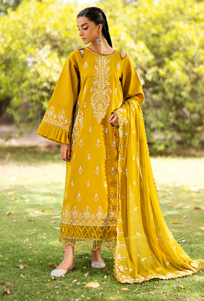 Humdum | Selin Lawn 25 | Selin - D03 -  Humdum Ladies Clothes -  House of Maryam