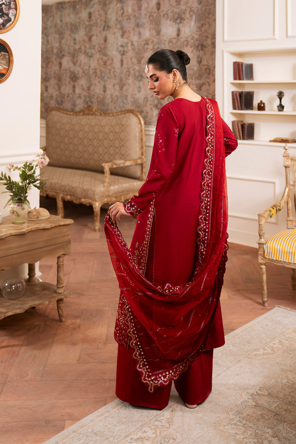 Neeshay | Luxe Pret | Crimora -  Neeshay Ladies Clothes - Original Designer Dress - House of Maryam
