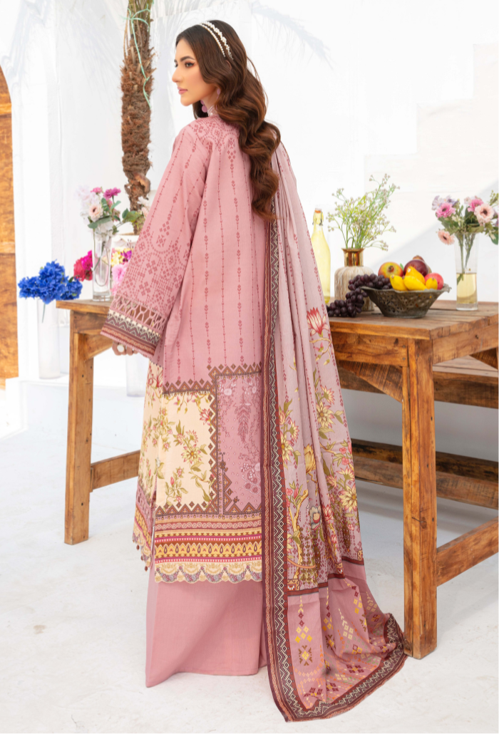 Humdum | Saira Bano Lawn 24 | D01 by Designer HumDum - House of Maryam - Pakistani Designer Ethnic Wear in {{ shop.shopifyCountryName }}