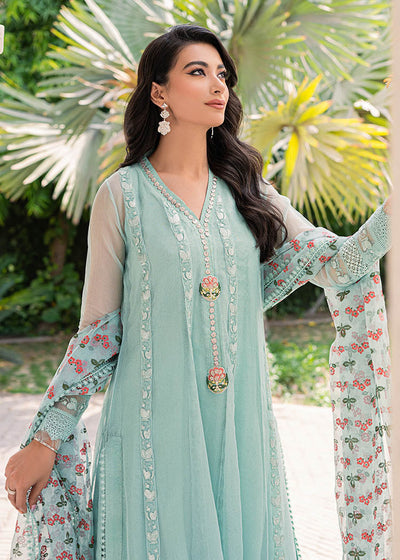 Saira Shakira | Luxury Pret | Tiffany Blue -  Saira Shakira Ladies Clothes - Original Designer Dress - House of Maryam