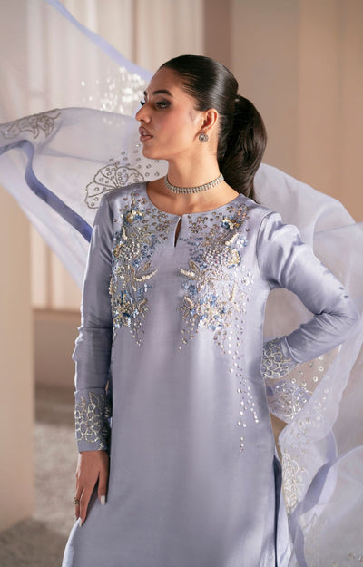 Ajr Couture | Symphony Luxe Festive 25 | Crimson -  AJR Couture Ladies Clothes - Original Designer Dress - House of Maryam