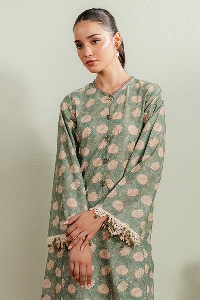 Cross Stitch | Exclusive Pret | Verdent Petals-2PC (Shirt & Trouser)