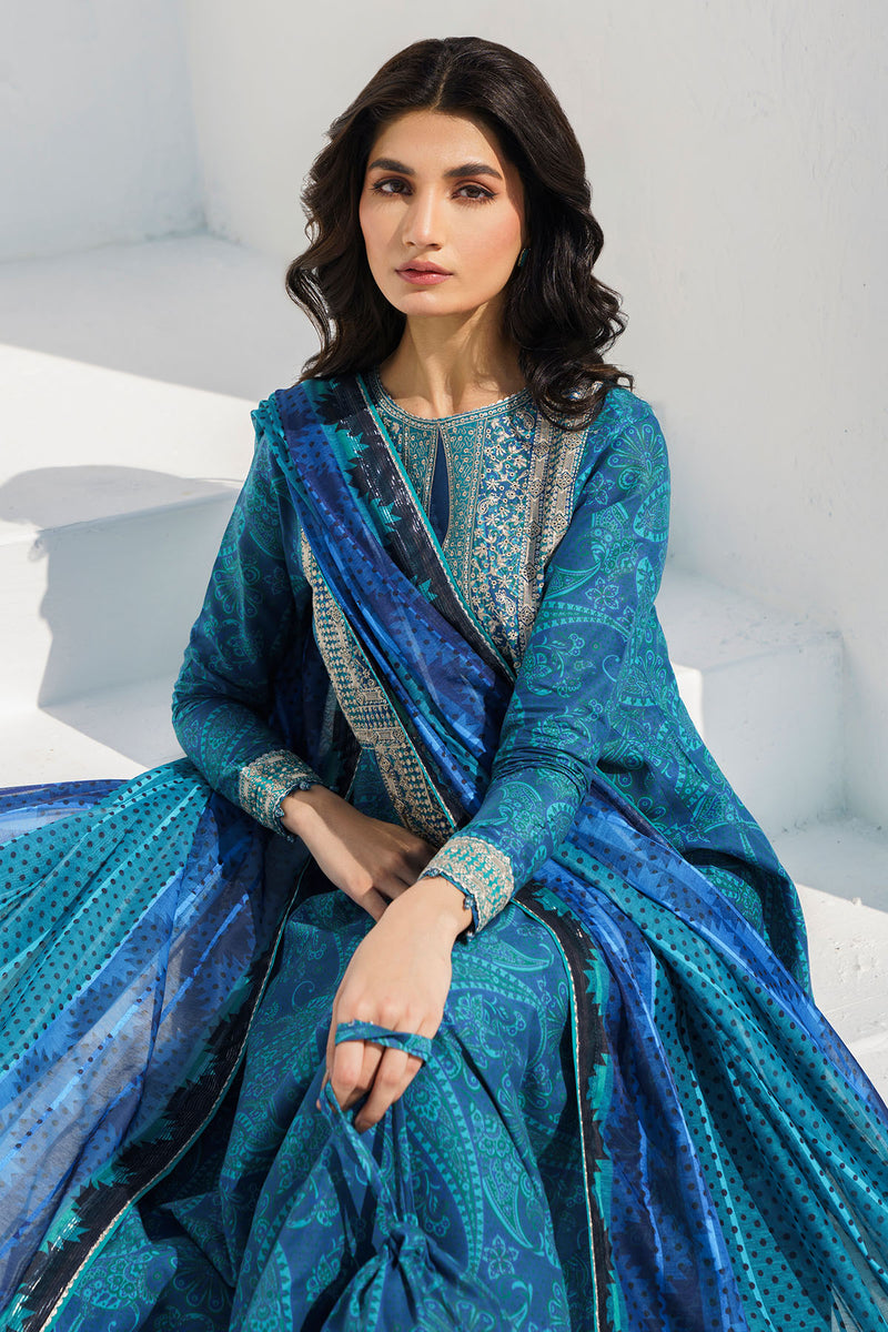 Jazmin | Summer Lawn 25 | USE-9017 -  Jazmin Ladies Clothes -  House of Maryam
