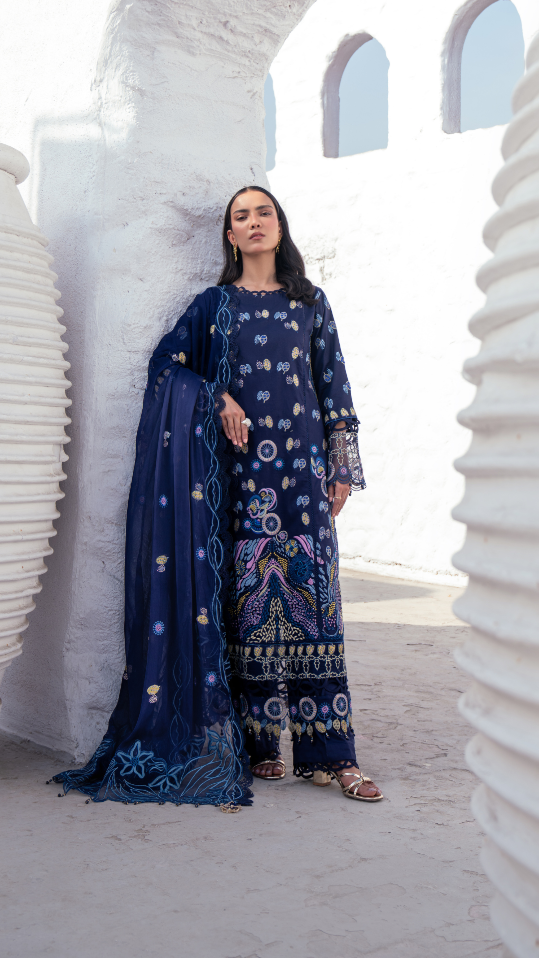Zebtan | ZA-06 | Anaya Lawn -  Zebtan Luxury Lawn - Original Designer Dress - House of Maryam