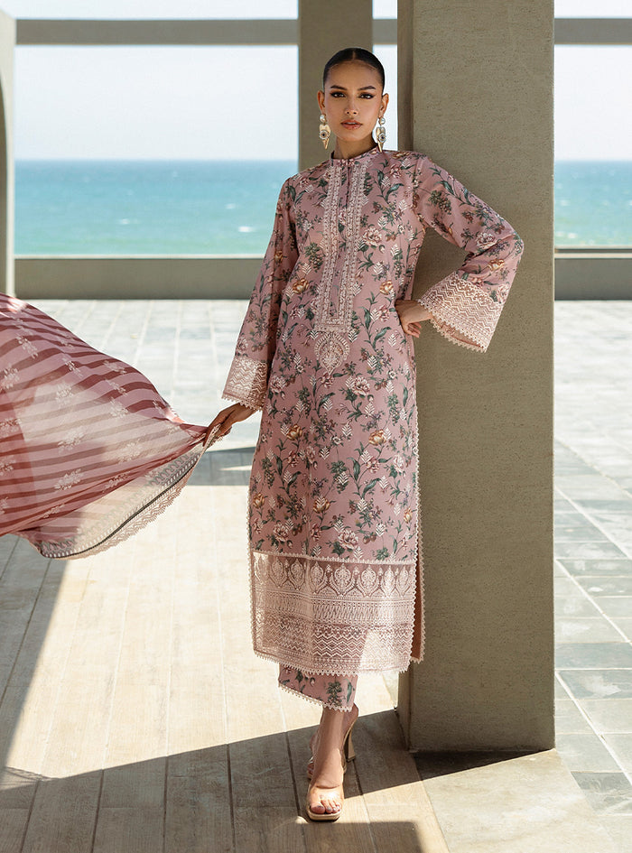 Zainab Chottani | Tahra Lawn 25 | Maraya -  Zainab Chottani Ladies Clothes - Original Designer Dress - House of Maryam
