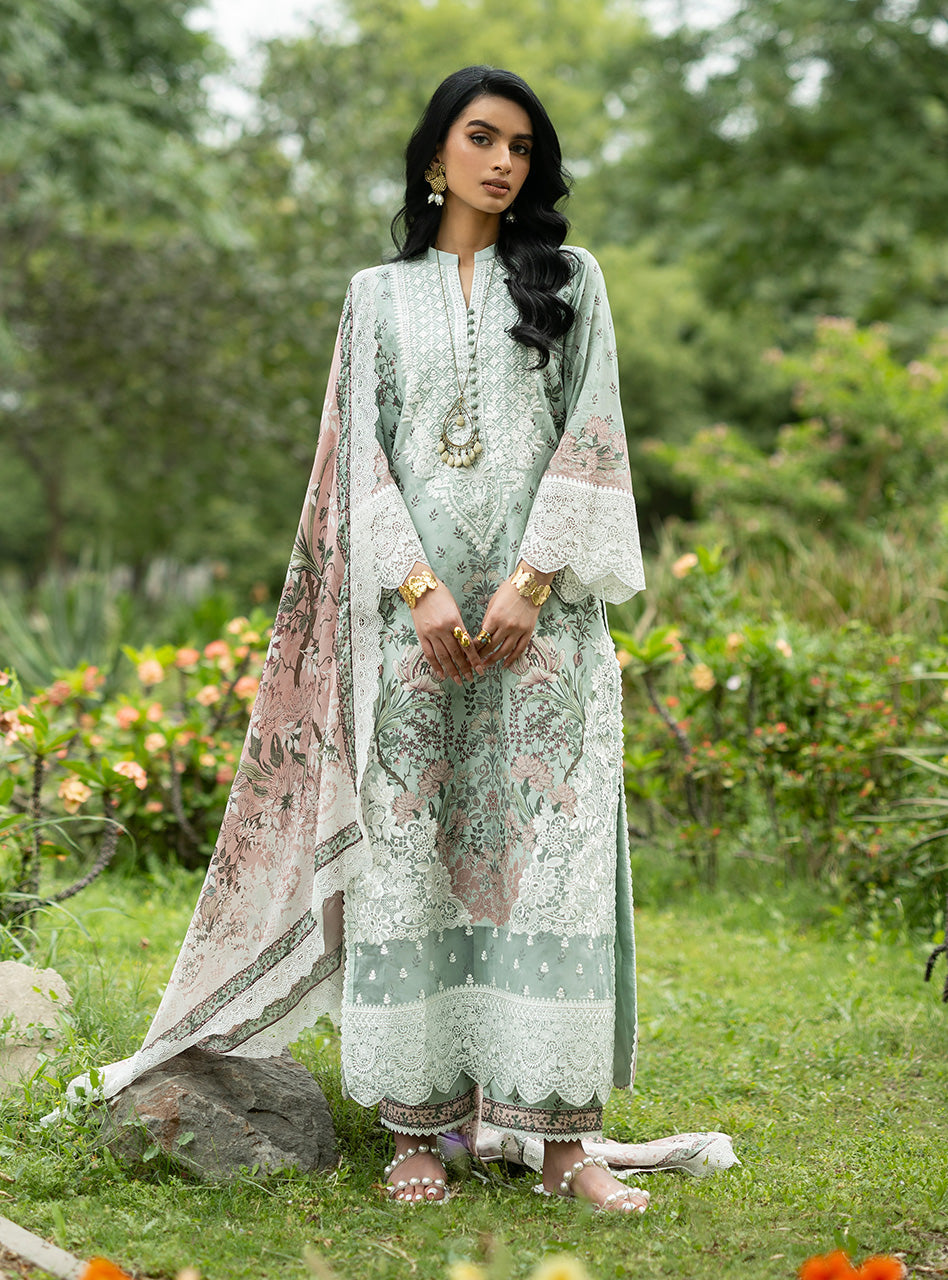 Zainab Chottani | Luxe Lawn 26 | Ivie - 13