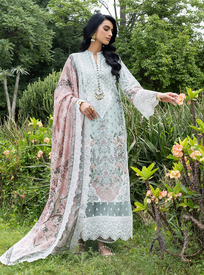 Zainab Chottani | Luxe Lawn 26 | Ivie - 13
