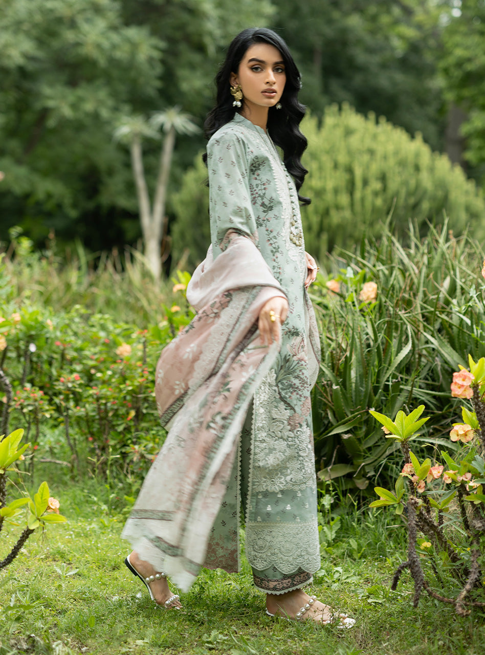 Zainab Chottani | Luxe Lawn 26 | Ivie - 13-4
