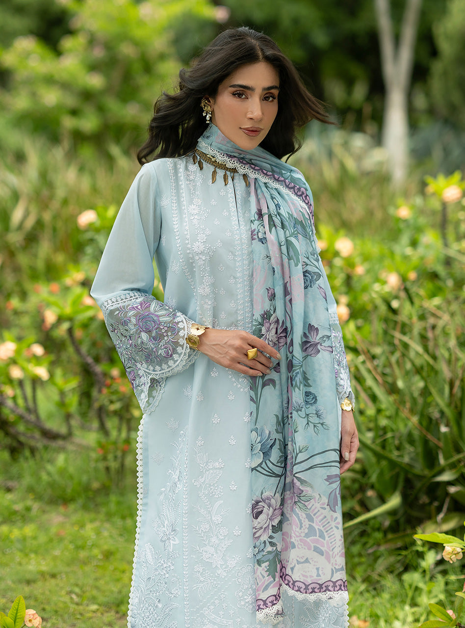 Zainab Chottani | Luxe Lawn 26 | Cove - 06, image 4