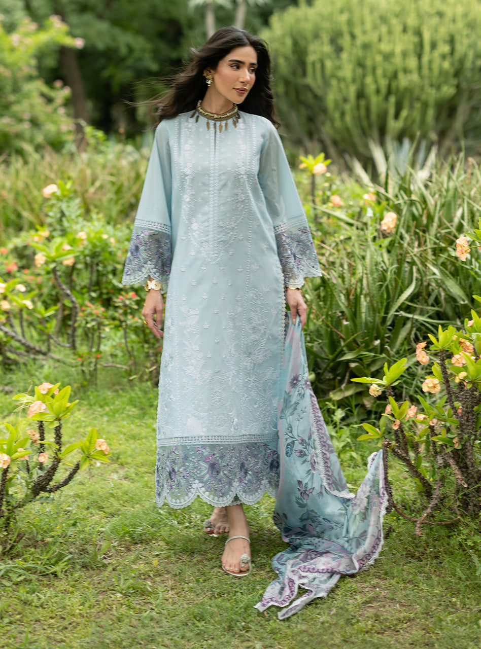 Zainab Chottani | Luxe Lawn 26 | Cove - 06, image 5