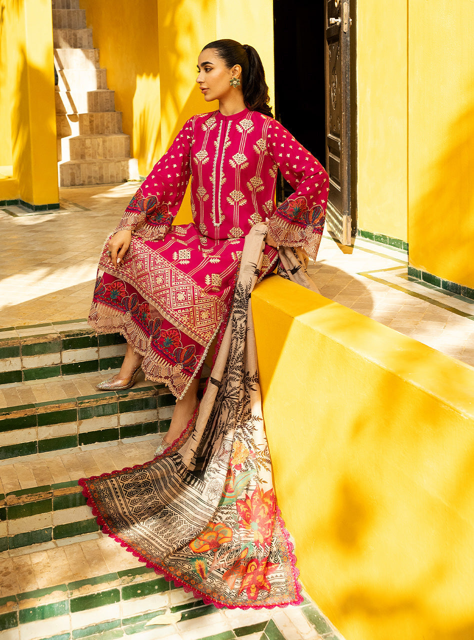 Zainab Chottani | Chikankari 25 | Aanya - 4B -  Zainab Chottani Ladies Clothes - Original Designer Dress - House of Maryam