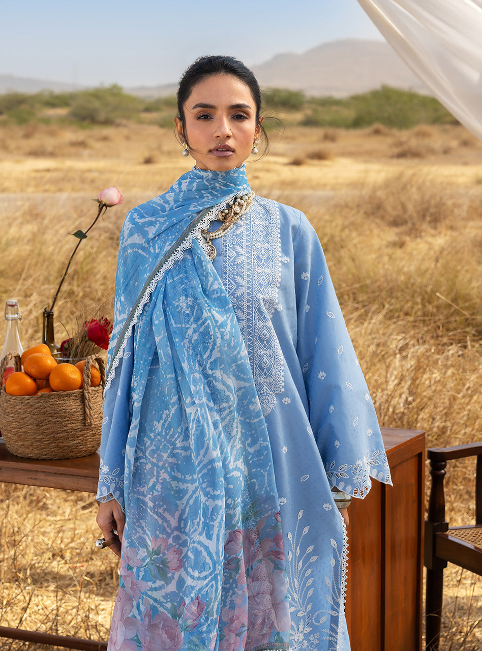 Zainab Chottani | Spring Summer Lawn 26 | Azule 05-6