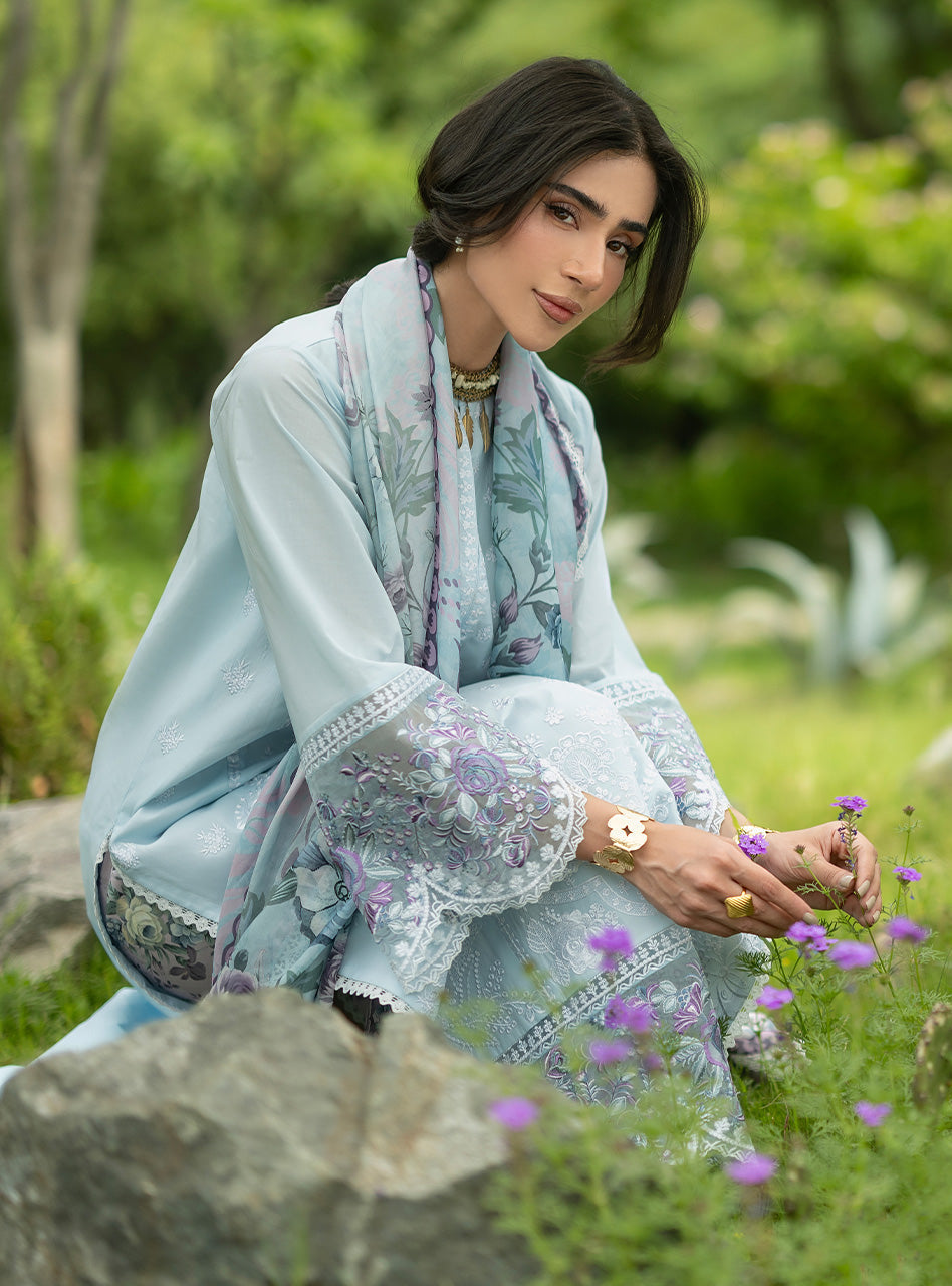 Zainab Chottani | Luxe Lawn 26 | Cove - 06, image 11
