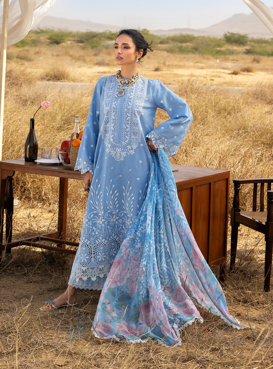 Zainab Chottani | Spring Summer Lawn 26 | Azule 05-1